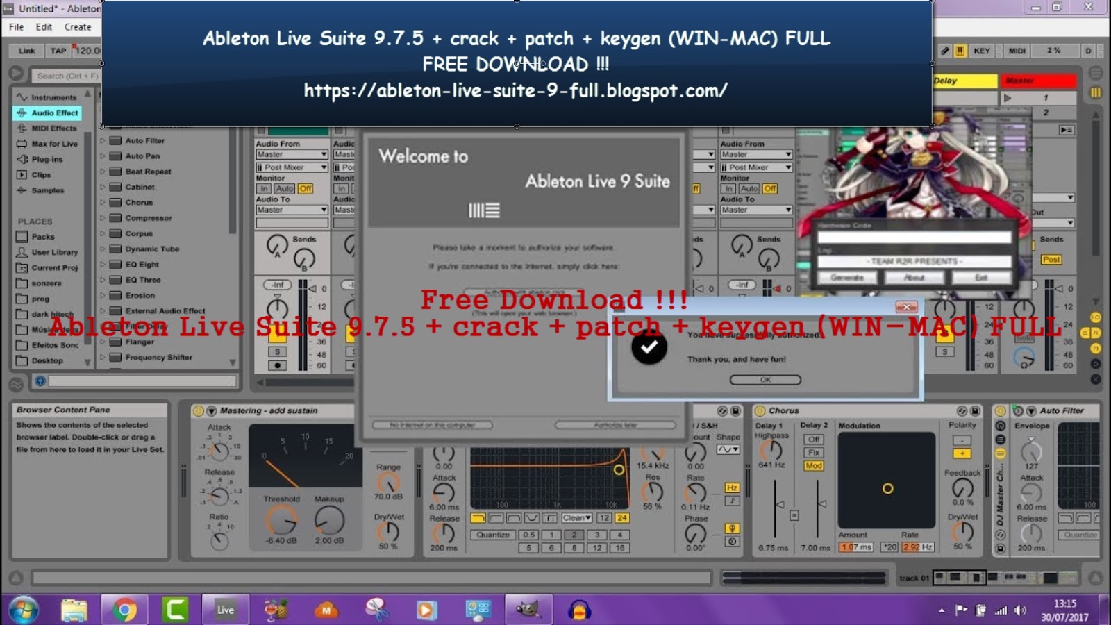 ableton live 10 keygen mac